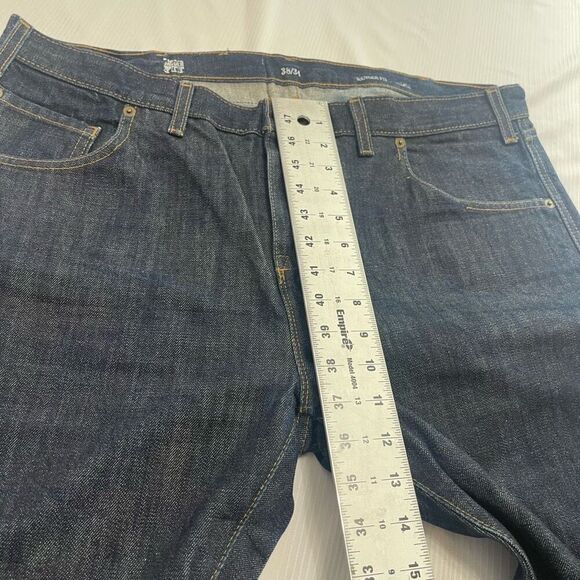 Crooks & Castles Men’s Dark Blue Banger Fit Denim Jeans Size 38 X 34 - Picture 3 of 10